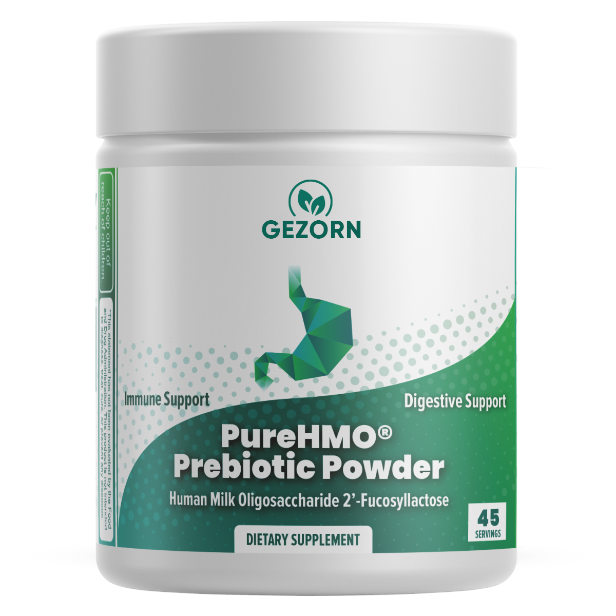 GEZORN PureHMO® Human Milk Oligosaccharide (HMO 2'FL) Super Prebiotic Powder