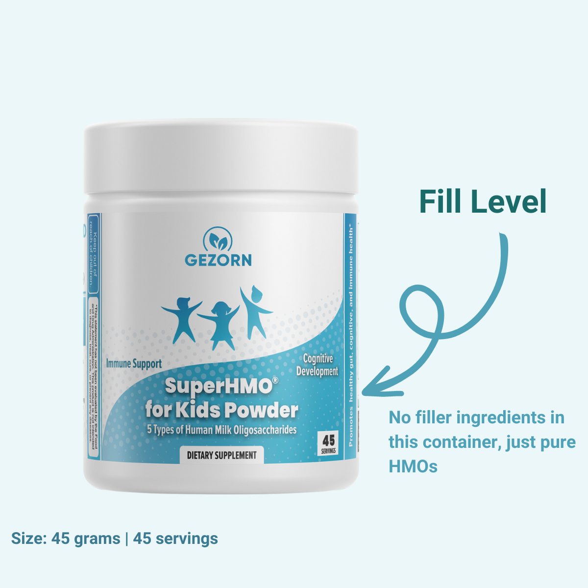 GEZORN SuperHMO® Prebiotic for Kids - 5 HMOs