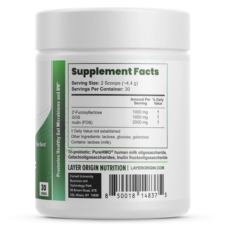 GEZORN The Constipiotic Prebiotic Fiber for Constipation with HMO, GOS, Inulin FOS