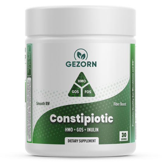 The Constipiotic Prebiotic Fiber for Constipation with HMO, GOS, Inulin FOS