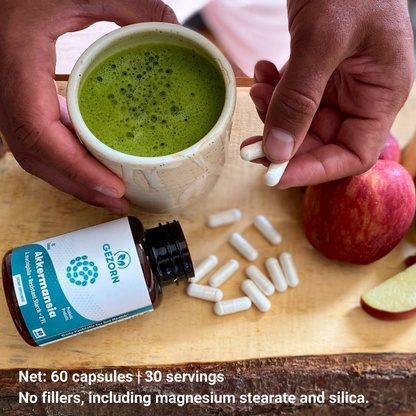 GEZORN Akkermansia muciniphila Daily Probiotic with PureHMO Prebiotic for Weight Management